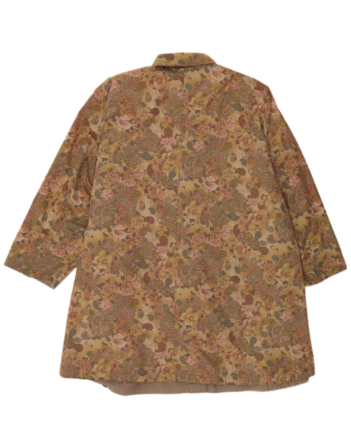 Vintage vendbar trenchcoat til kvinder DK 20 2XL Beige