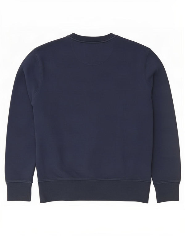 Americanino Herre Grafisk Sweatshirt Jumper XL Marineblå Bomuld