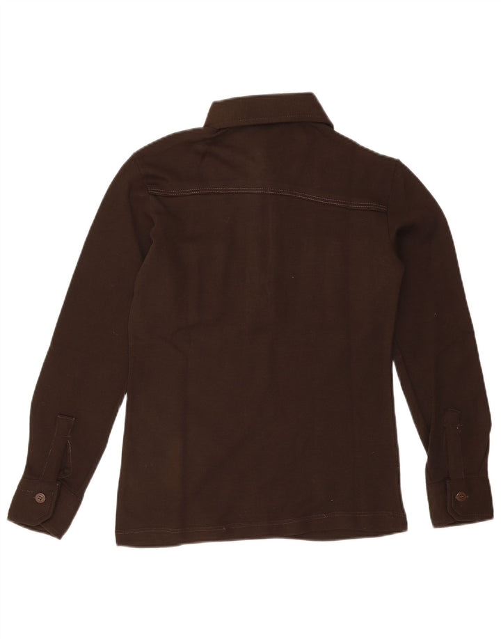 BETA Dame Pullover Shirt US 4 Lille Brun