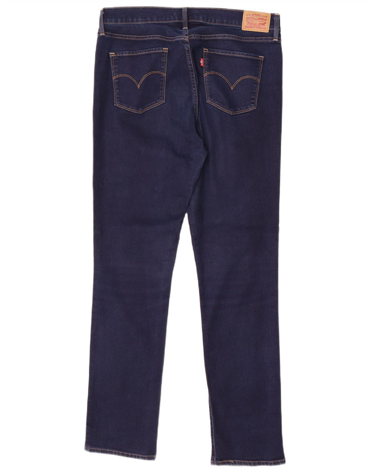 Levi's Dame 312 Shaping Slim Jeans W32 L32 Marineblå Bomuld