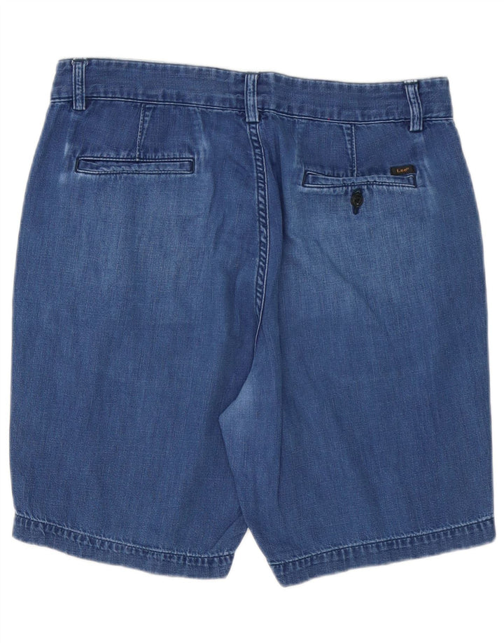 Lee Slim Chino Shorts til mænd W30 Medium Blue Bomuld