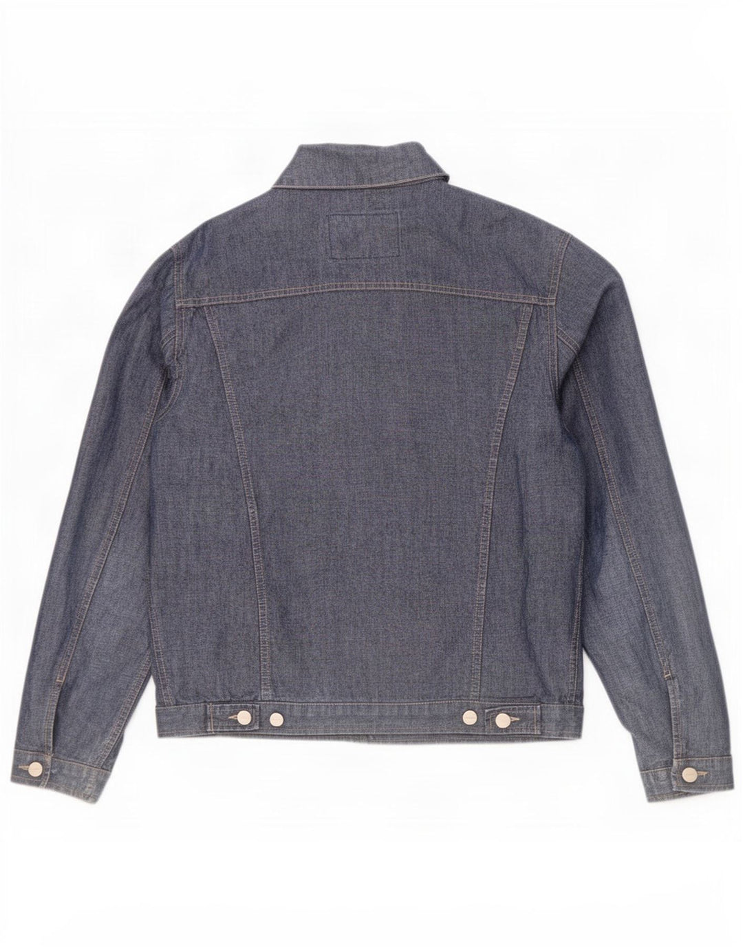 Trussardi Jeans Herre denimjakke UK 40 Large Blue Cotton