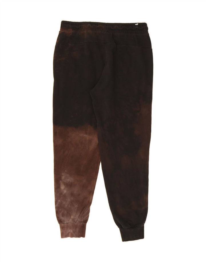 PUMA Womens Tracksuit Trousers Joggers UK 14 Medium  Brown Tie Dye Vintage Puma and Second-Hand Puma from Messina Hembry 
