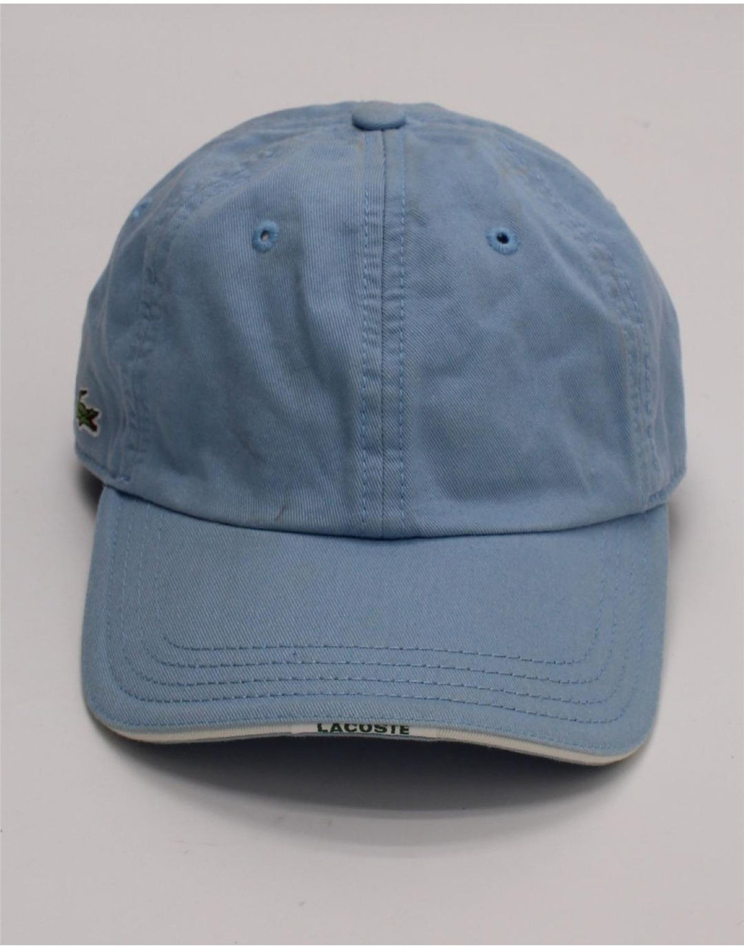 Lacoste Herre baseballkasket One Size blå bomuld