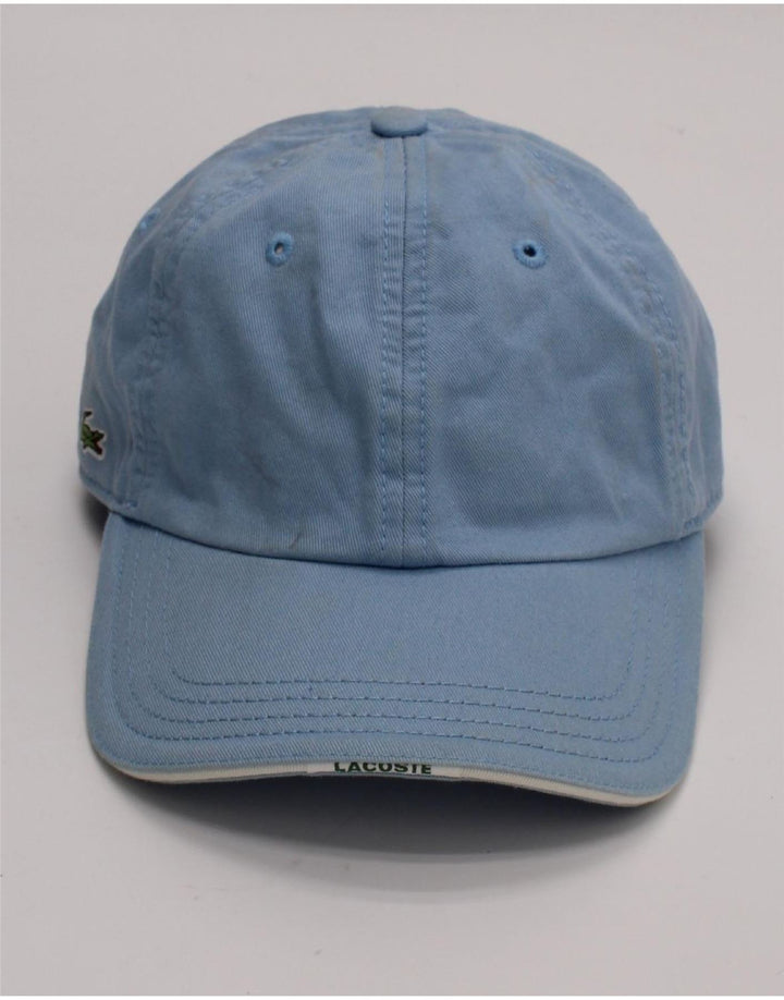 Lacoste Herre baseballkasket One Size blå bomuld