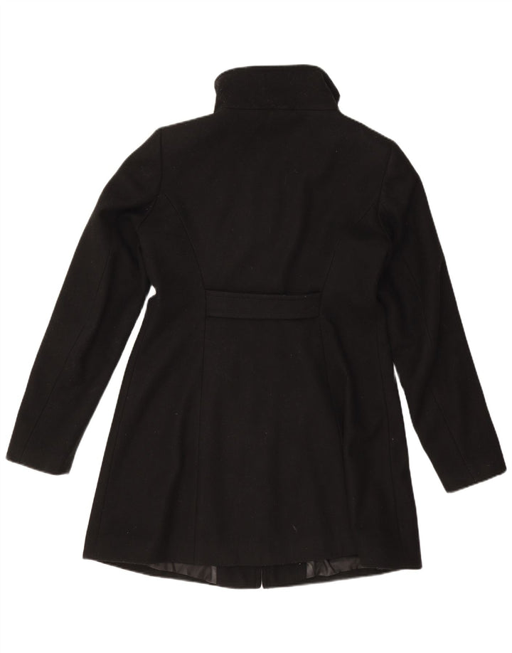 Benetton Dame Overfrakke IT 44 Medium Sort Uld