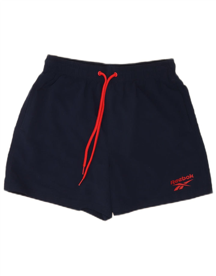 Reebok Sportshorts til mænd Små marineblå polyester