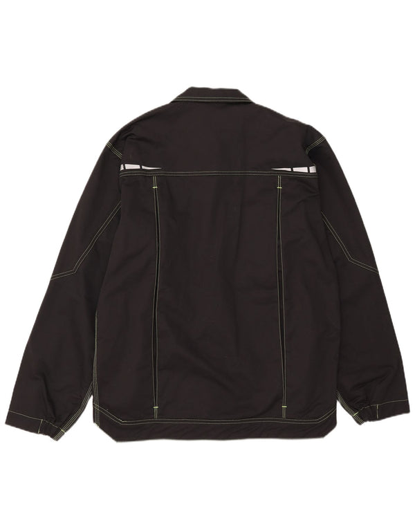 Dickies Herre Utility Jacket UK 42 XL Sort Bomuld