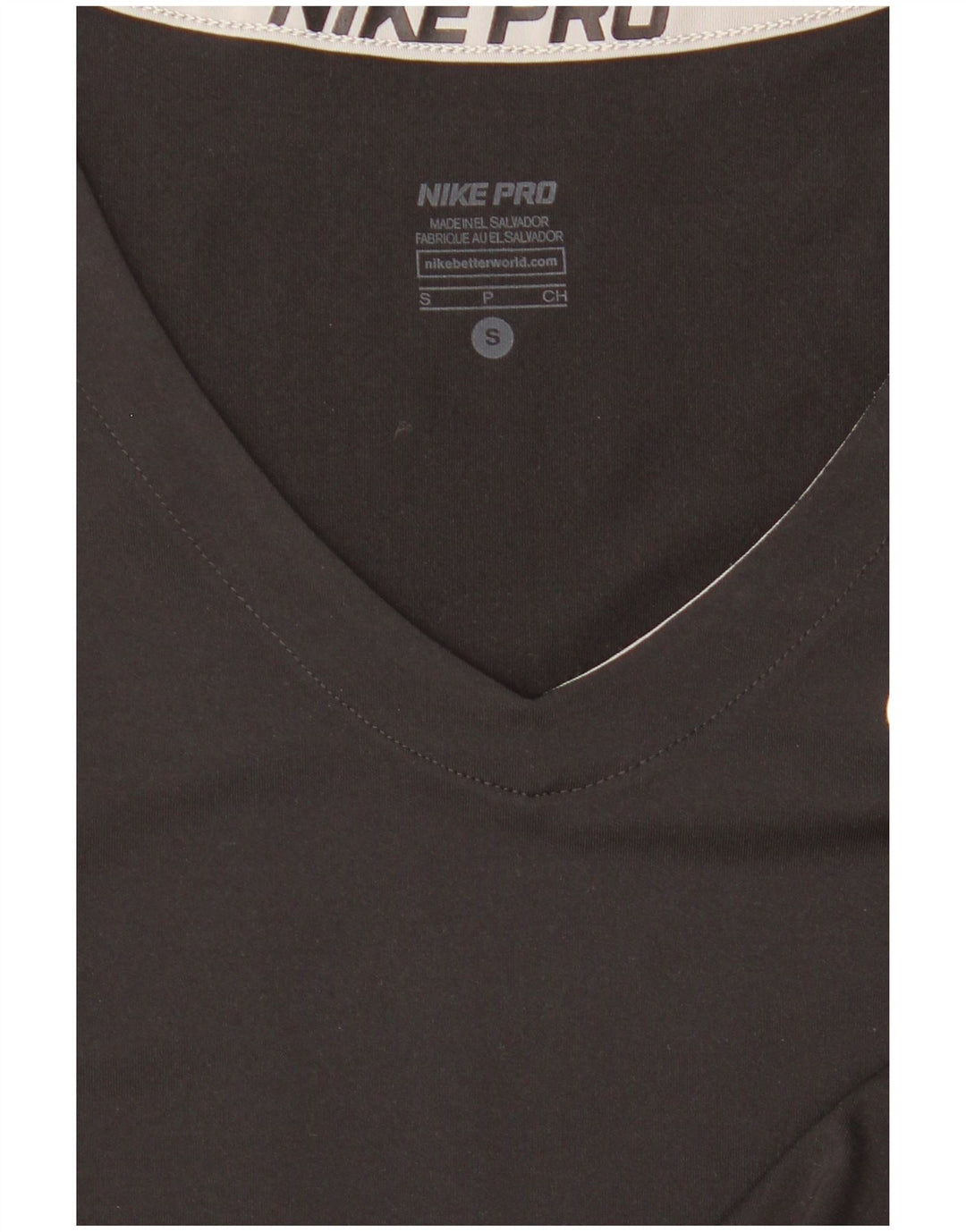 Nike Dame Dri Fit T-Shirt Top UK 8 Lille Sort