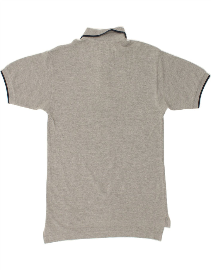 HARD ROCK CAFE Mens Edinburgh Polo Shirt Small Grey Cotton Vintage Hard Rock Cafe and Second-Hand Hard Rock Cafe from Messina Hembry 