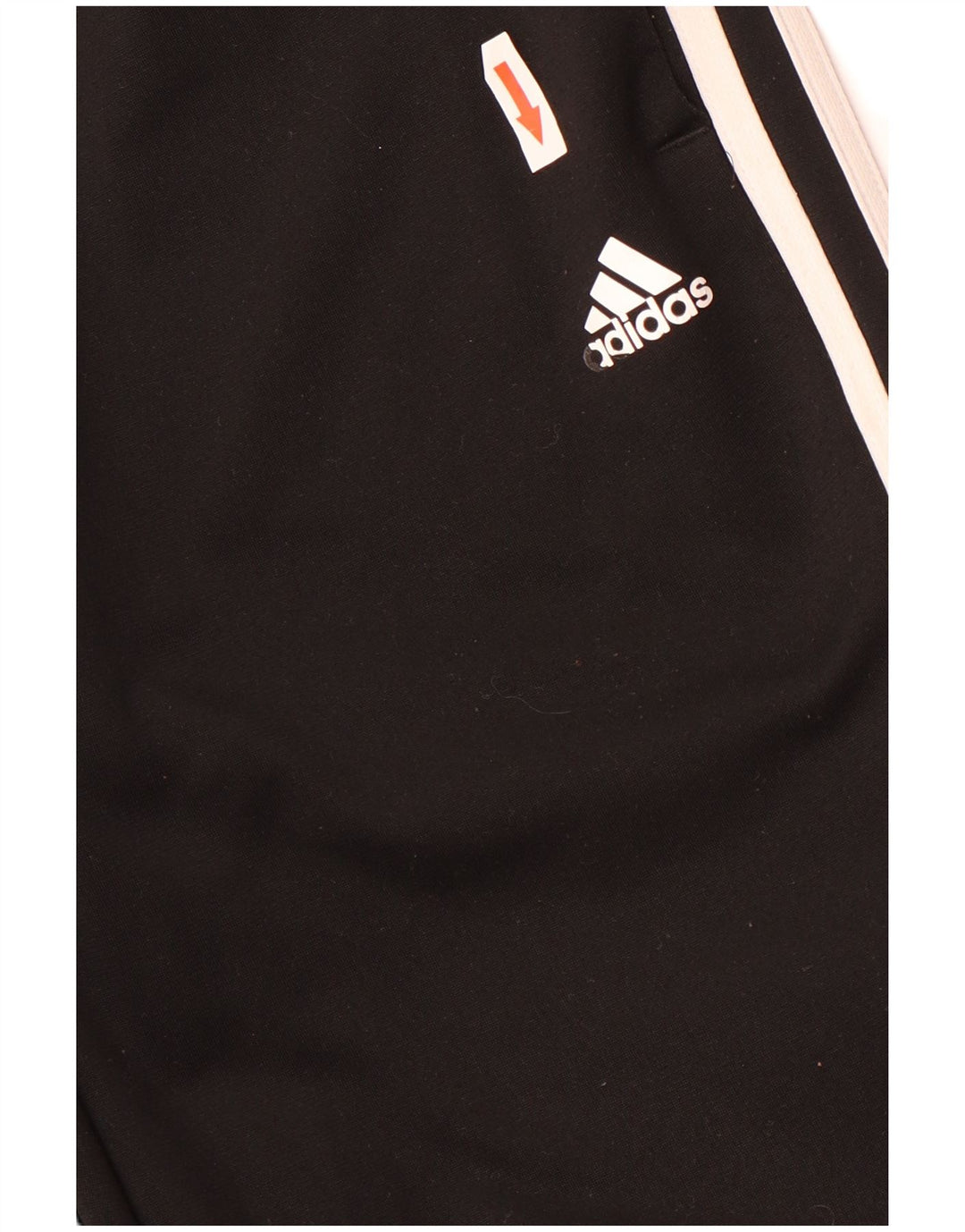 Adidas Drenge Træningsdragt Bukser Joggers 15-16 År Sort Polyester