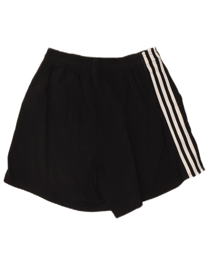 ADIDAS sportsshorts til kvinder UK 12 medium sort polyester
