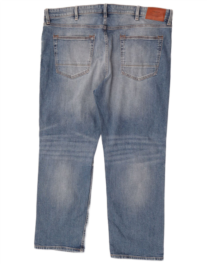Marks & Spencer Straight Jeans til mænd W40 L29 Blå Bomuld