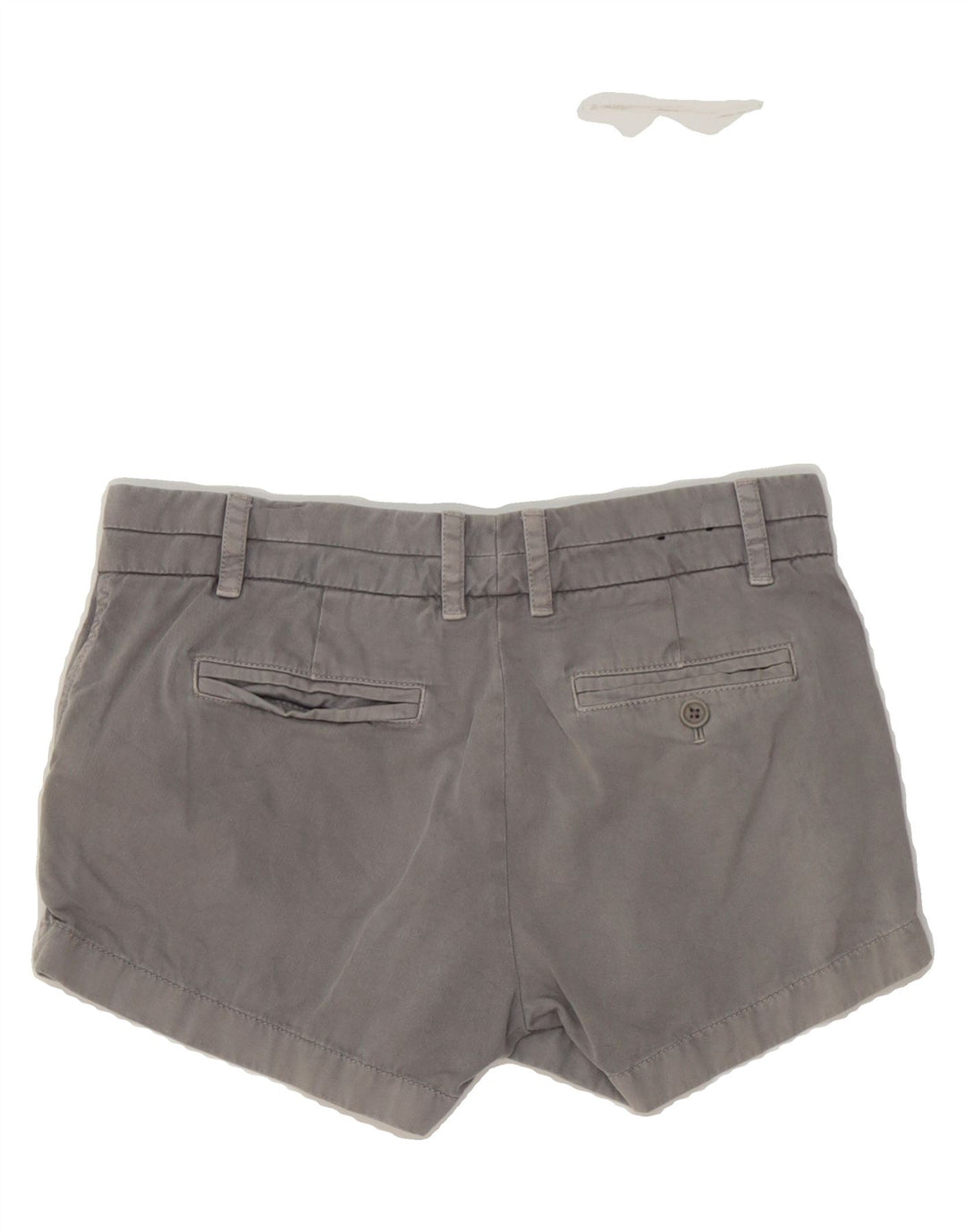 J. CREW Womens Chino Shorts US 2 XS W30  Grey Cotton Vintage J. Crew and Second-Hand J. Crew from Messina Hembry 
