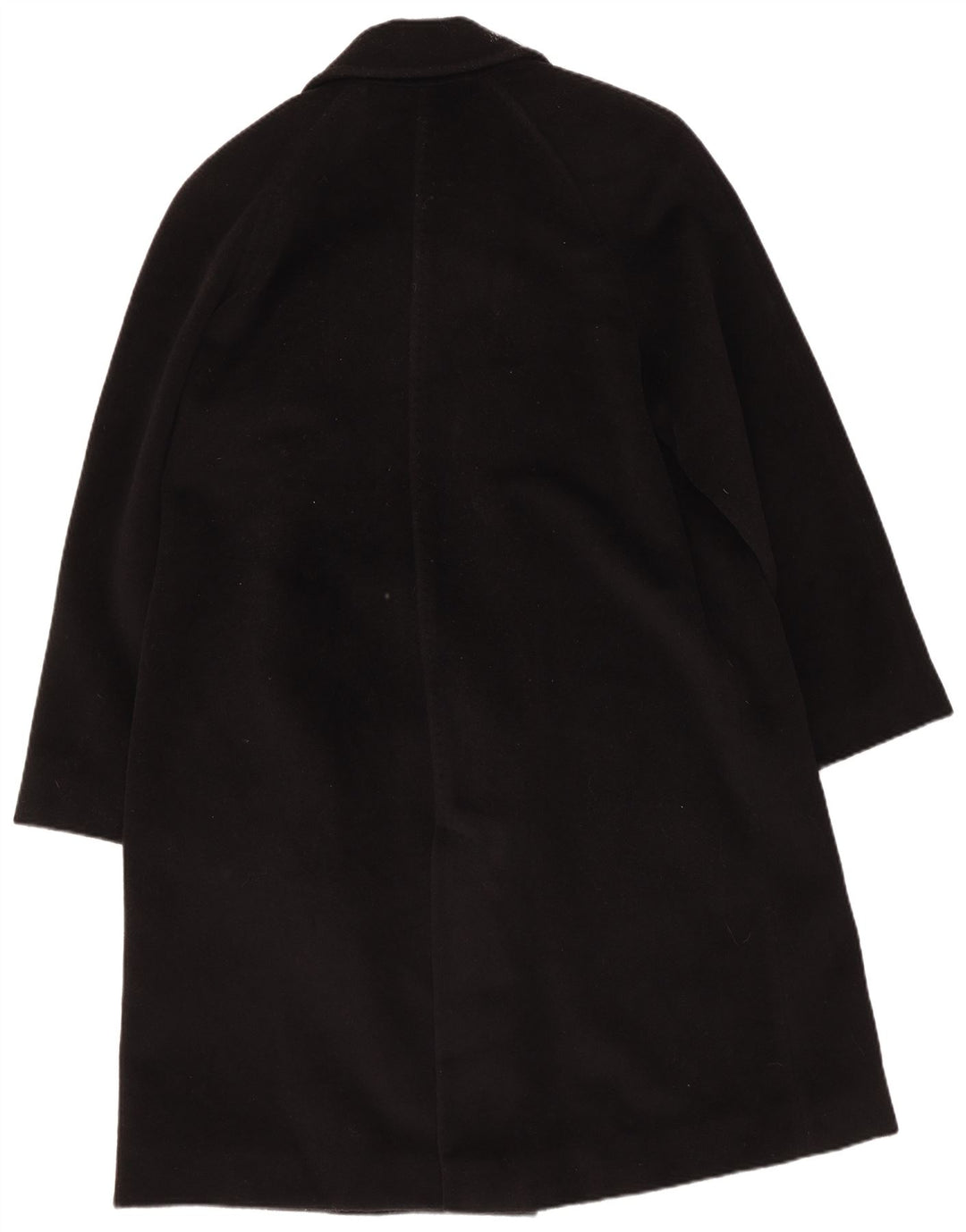Piacenza Dame Overfrakke UK 14 Stor Sort Uld