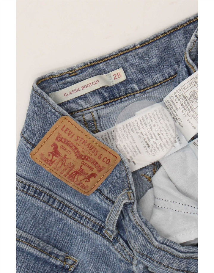 Levi's Dame Classic Bootcut Jeans W28 L32 Blå Bomuld