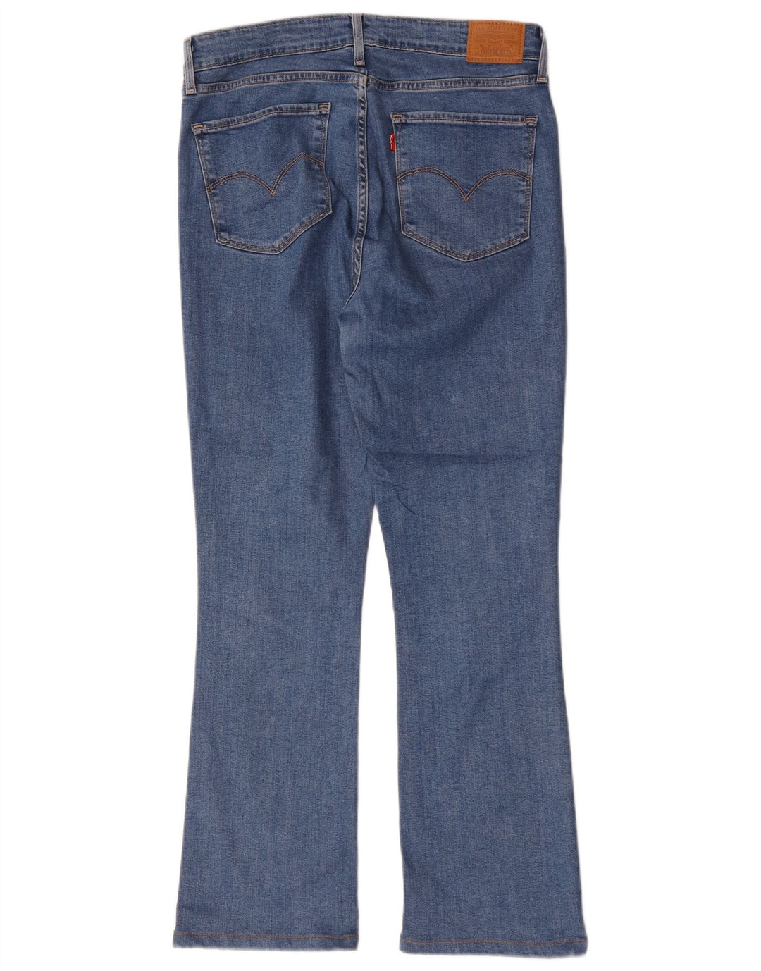 Levi's Dame 725 High Rise Bootcut Jeans W32 L30 Blå Bomuld