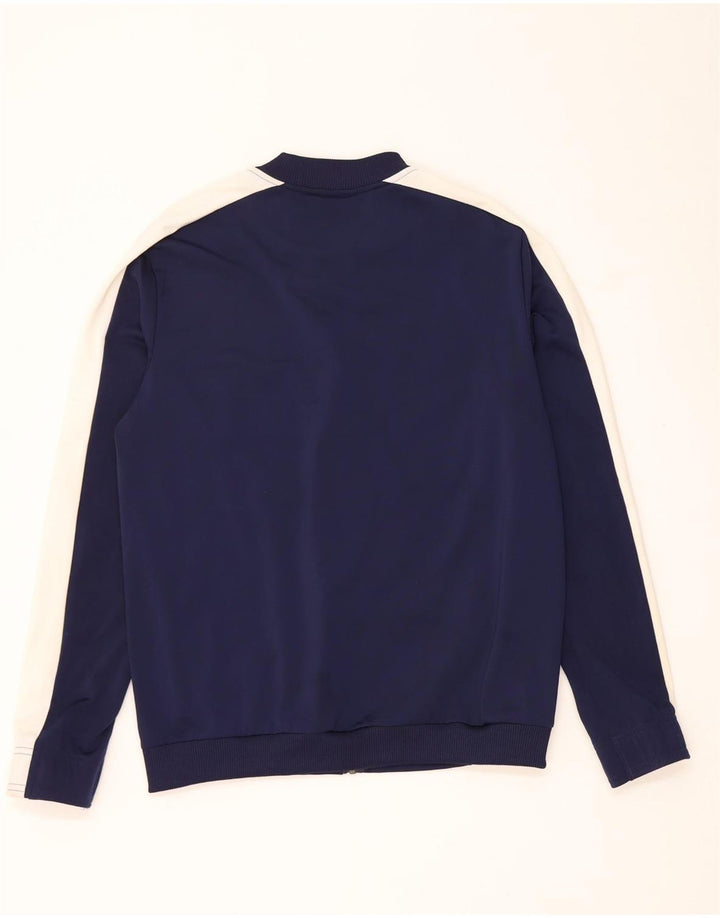 Puma træningsdragt til mænd, topjakke, lille marineblå colourblock polyester