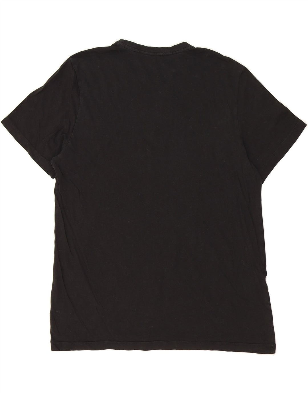 PUMA Mens Graphic T-Shirt Top XL Black Cotton Vintage Puma and Second-Hand Puma from Messina Hembry 