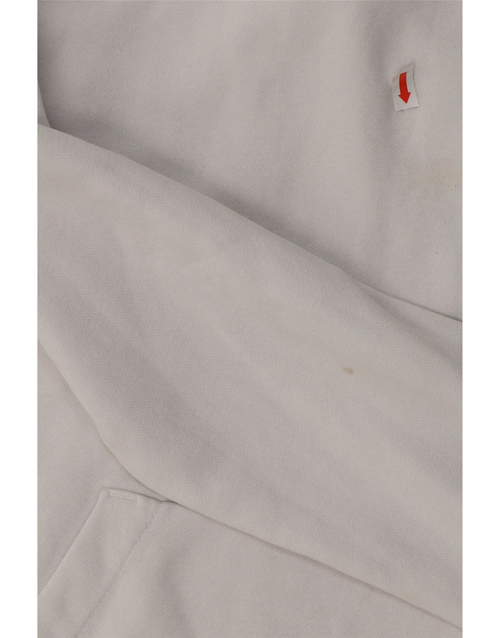 JORDAN Boys Hoodie Jumper 13-14 Years XL  White