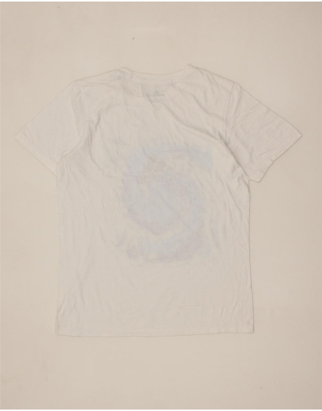 ADIDAS Mens Graphic T-Shirt Top Small White Cotton Vintage Adidas and Second-Hand Adidas from Messina Hembry 
