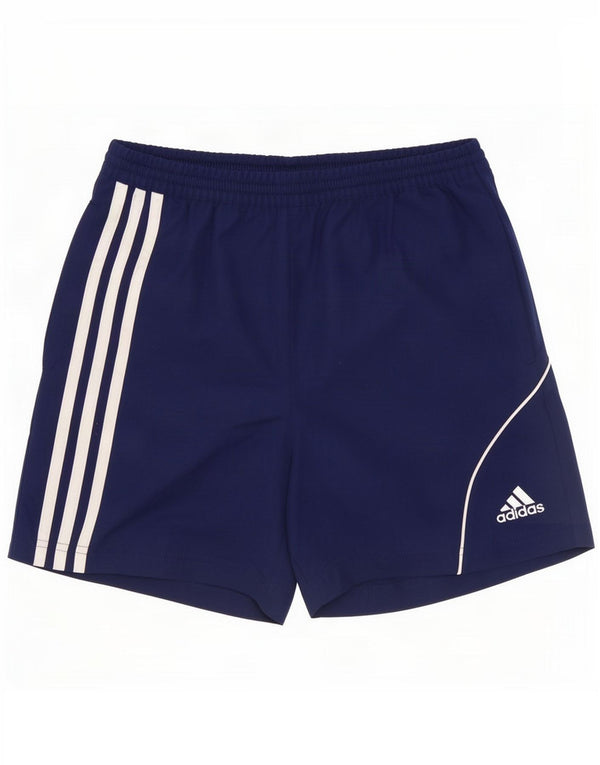 Adidas drenge sportsshorts 11-12 år marineblå polyester