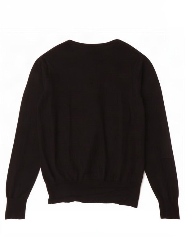 Marks & Spencer Dame Cardigan Sweater UK 18 XL Sort Viscose