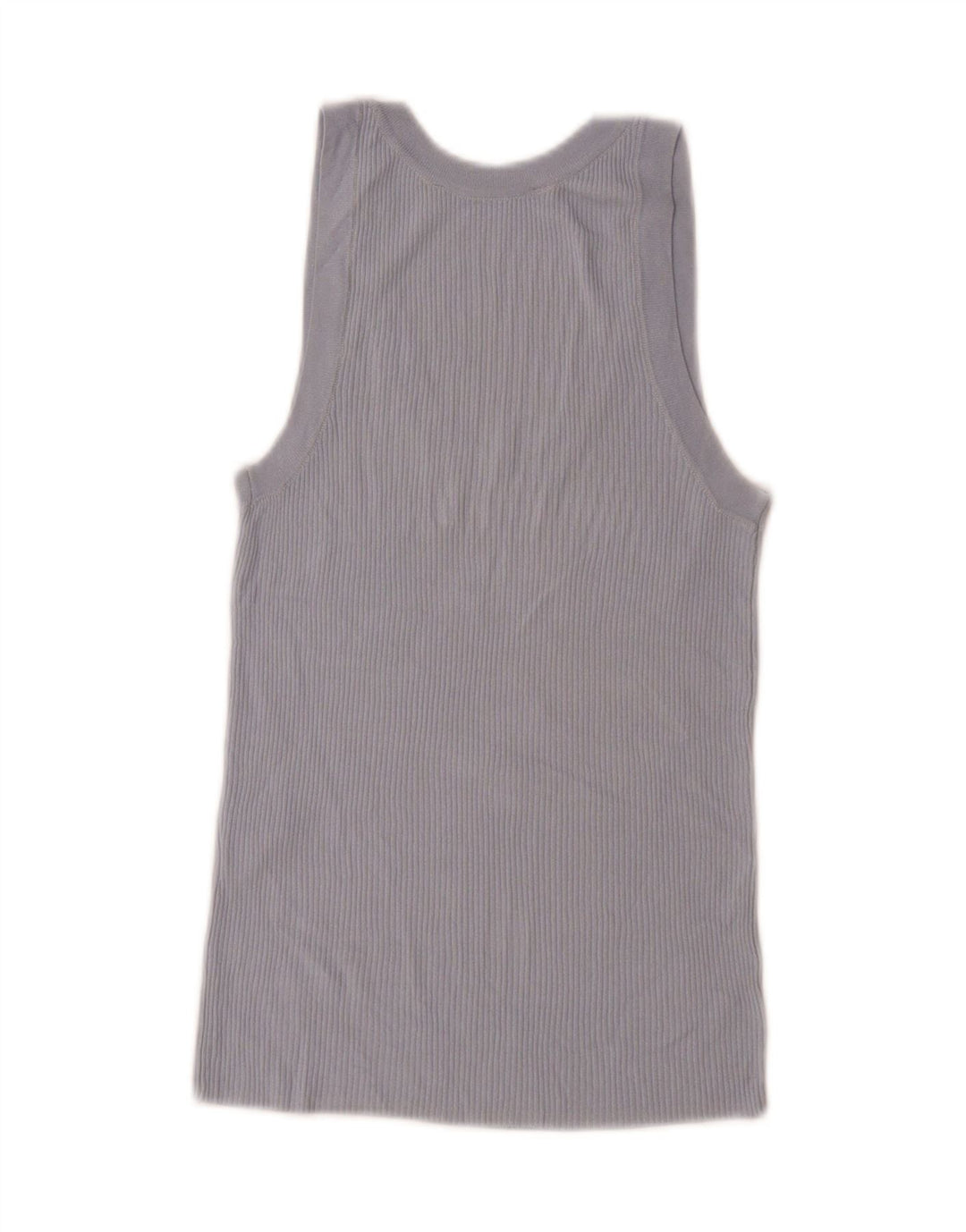 Zara Damevest Top UK 10 Small Blue Viscose