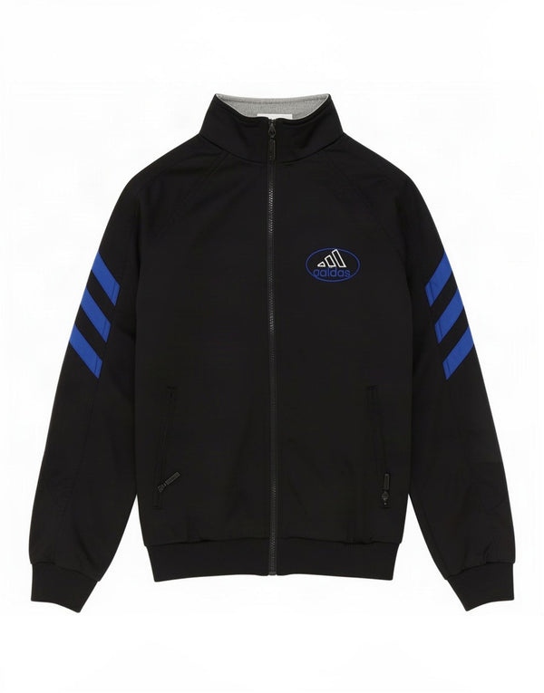 Adidas drenge grafisk træningsdragt topjakke 11-12 år Sort Colourblock