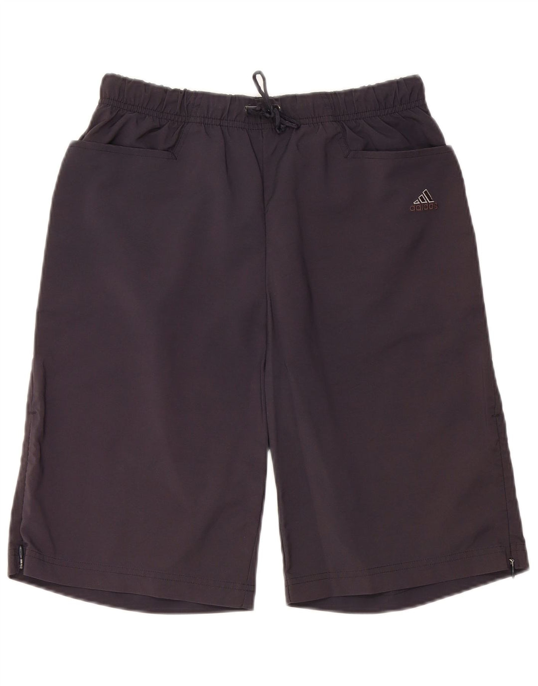 ADIDAS sportsshorts til kvinder UK 12 Mellem marineblå polyester