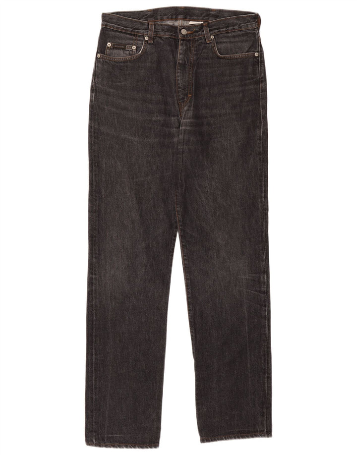 Calvin Klein Straight Jeans til mænd W32 L31 Sort bomuld