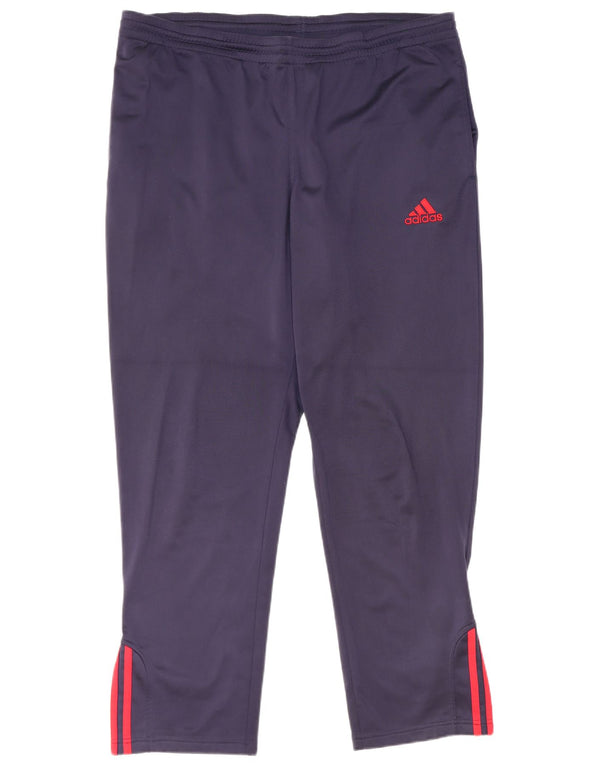 Adidas Træningsdragtsbukser til mænd UK 40/42 Medium Navy Blue Polyester