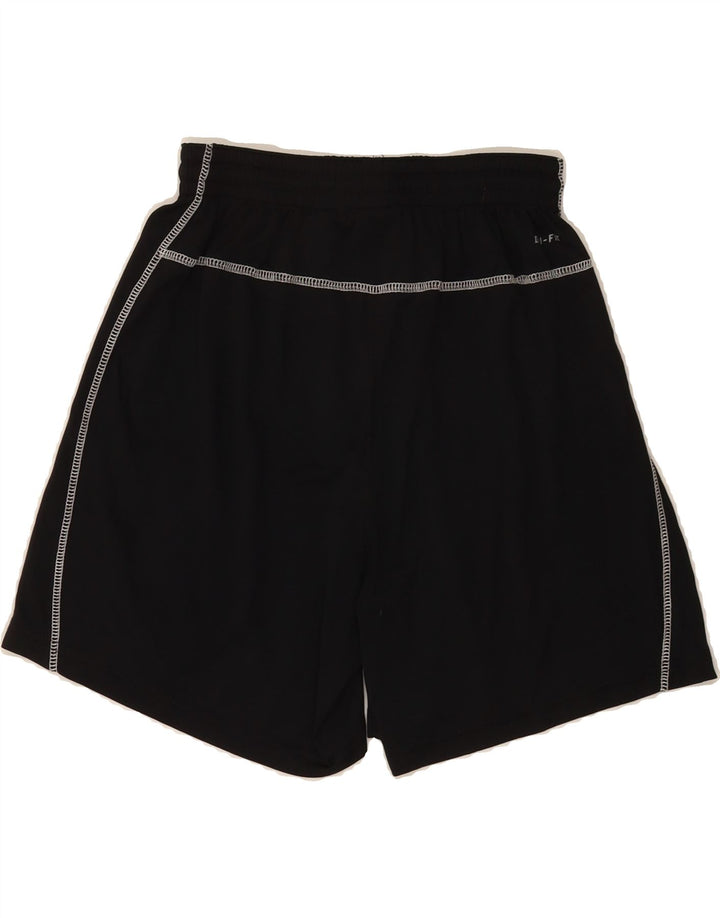 NIKE Womens Dri Fit Sport Shorts UK 12 Medium  Black Polyester Vintage Nike and Second-Hand Nike from Messina Hembry 
