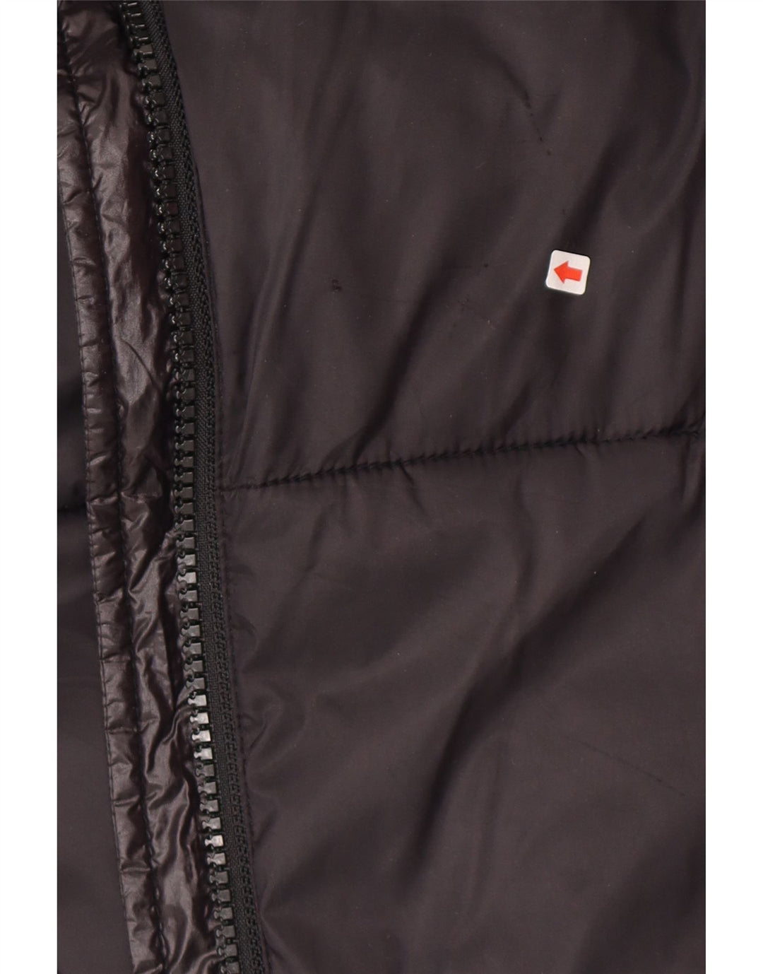 Fila Herre Loose Fit Polstret Jakke UK 36 Small Black Nylon