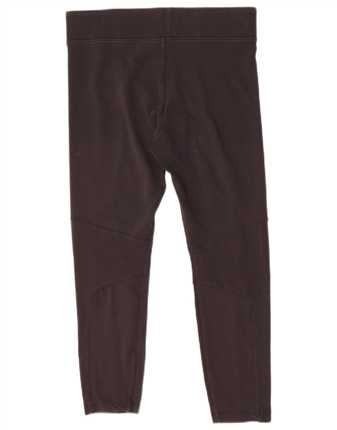 Nike Womens Crop Leggings UK 14 Large Black Polyester