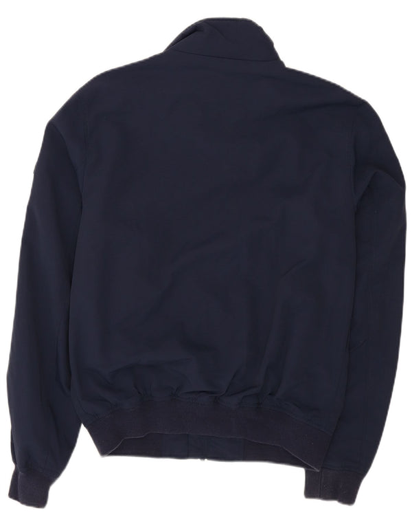 Tommy Hilfiger Herre Bomber Jacket UK 36 Small Navy Blue Polyamide