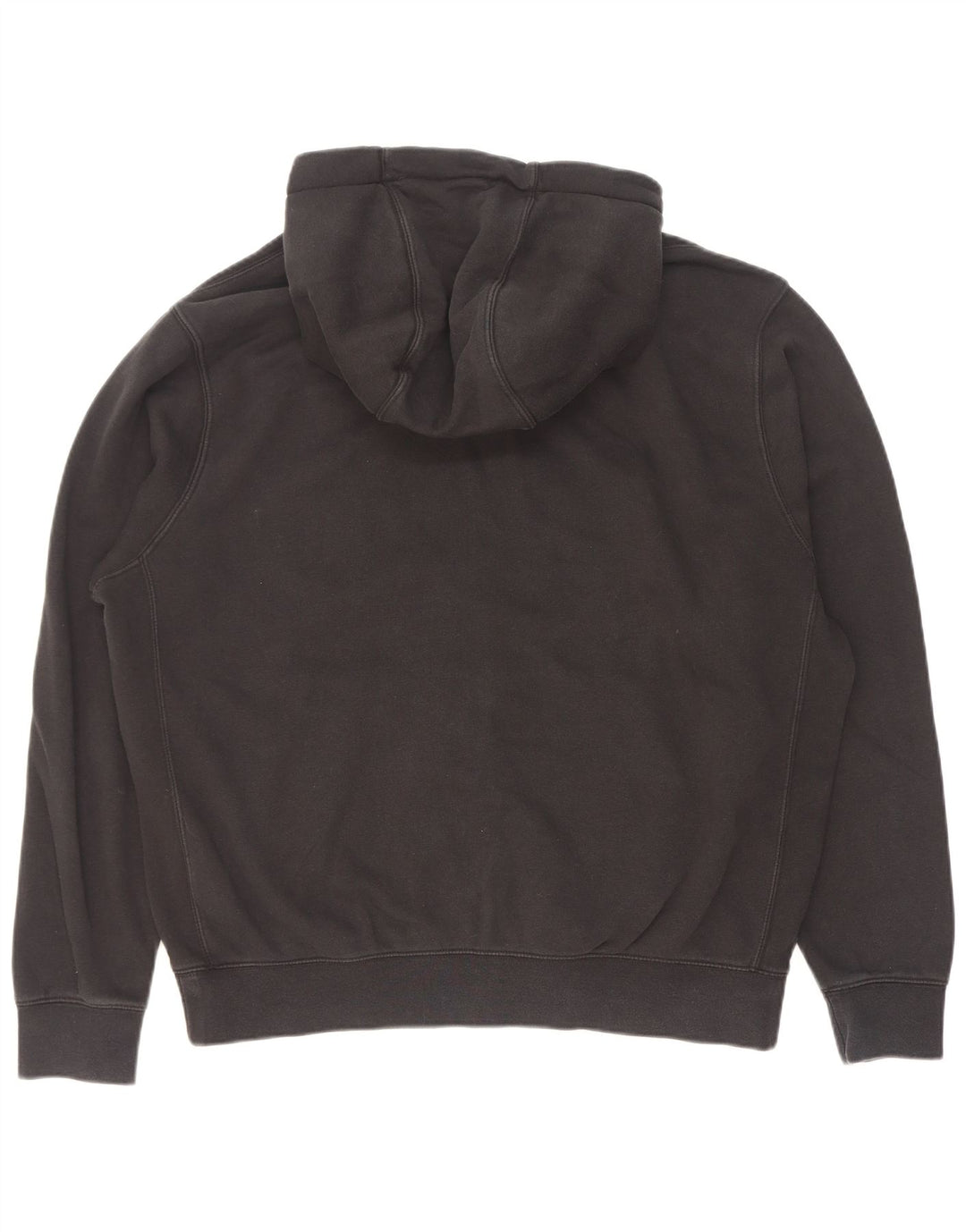 Adidas Mens Zip Hoodie Sweater Large Black Cotton