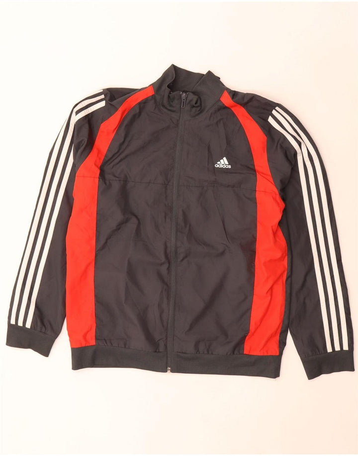 Adidas Træningsdragt Topjakke til drenge 13-14 år Sort Colourblock Polyester