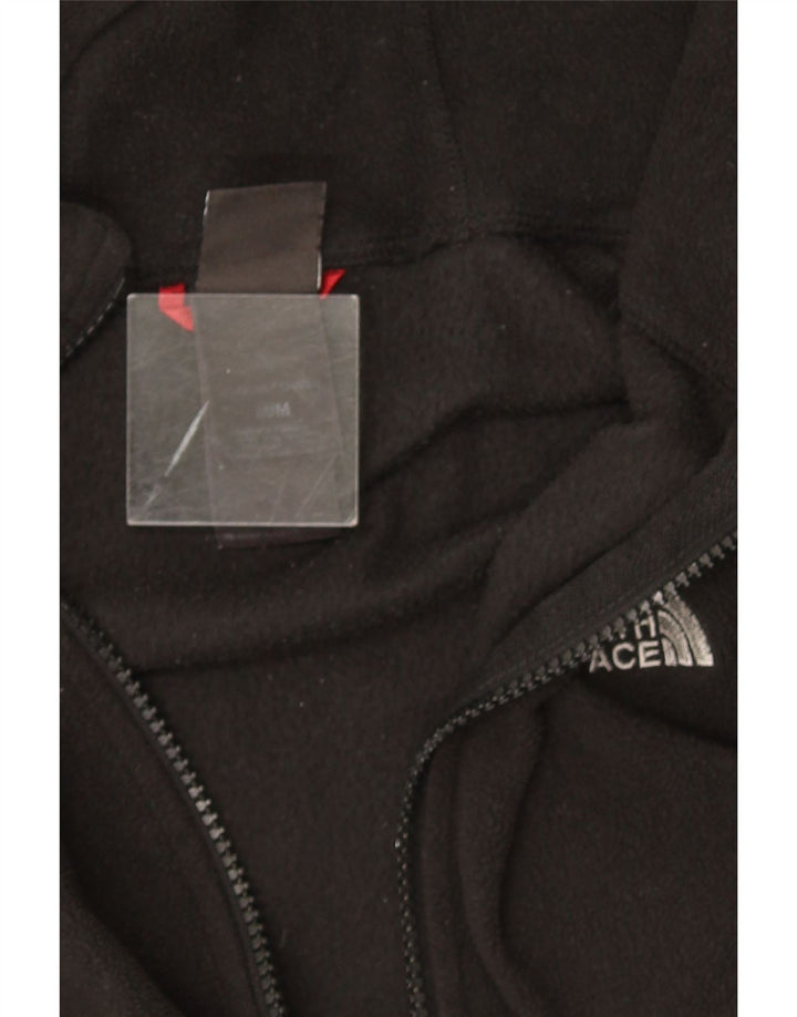 The North Face Fleecejakke med hætte til kvinder UK 12 Medium Sort Polyester