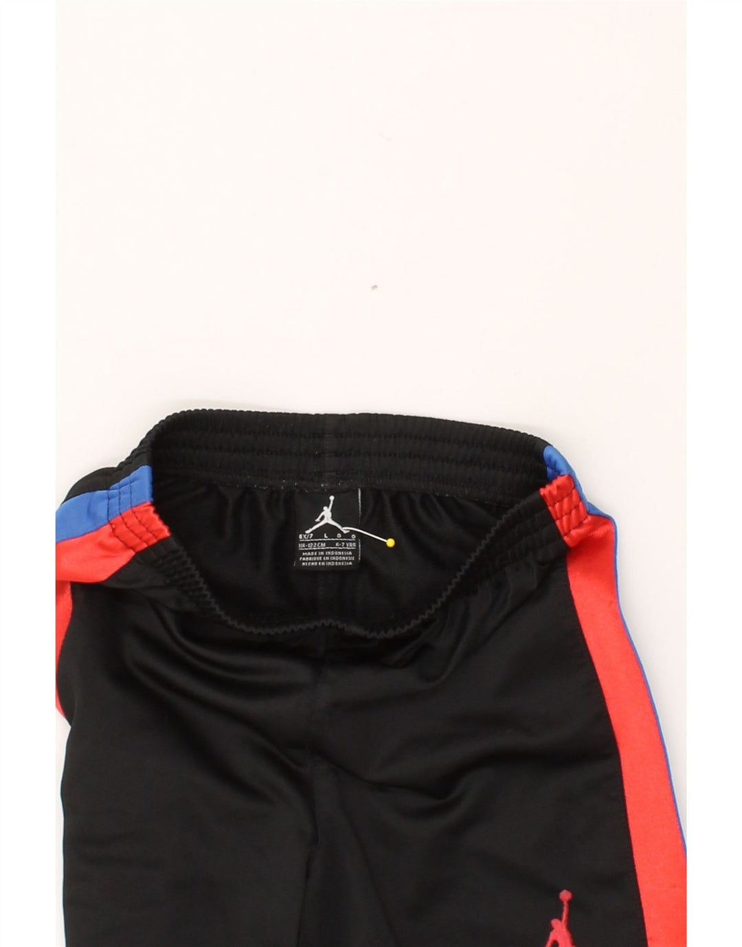 JORDAN Boys Tracksuit Trousers 6-7 Years Large  Black Colourblock Vintage Jordan and Second-Hand Jordan from Messina Hembry 