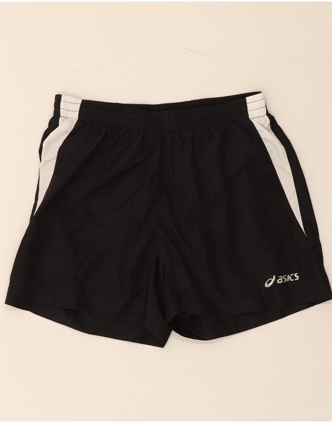 ASICS sportsshorts til kvinder UK 10 Small Black Camouflage Polyester