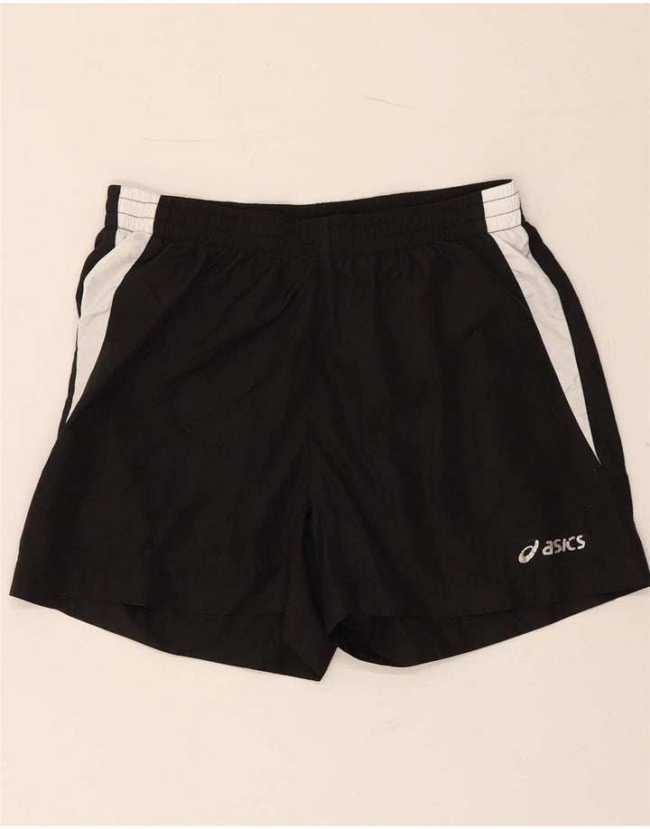 ASICS sportsshorts til kvinder UK 10 Small Black Camouflage Polyester