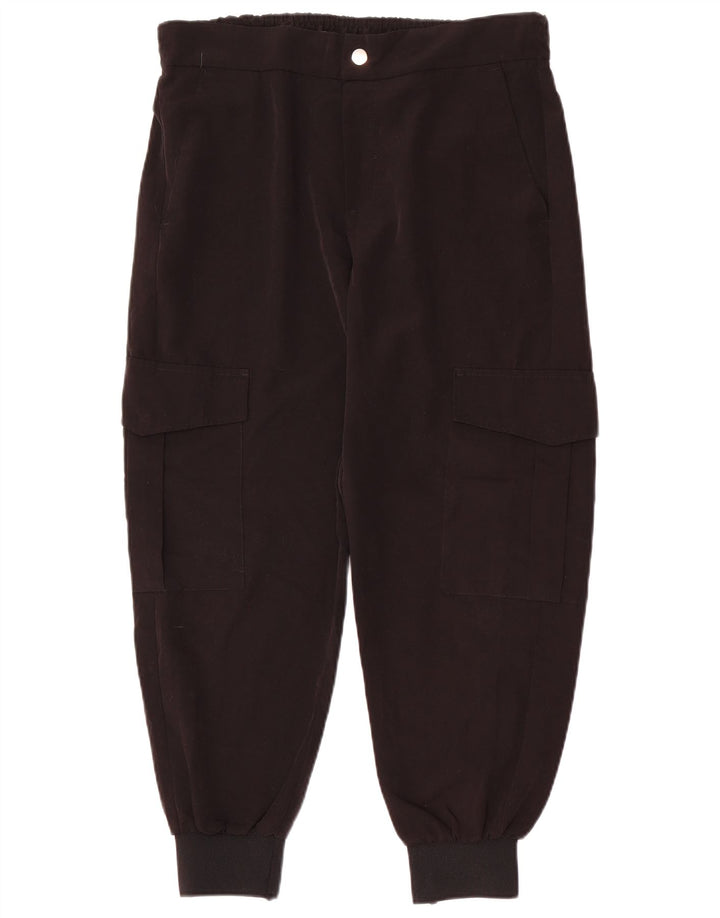 ZARA Joggers Cargo Bukser Large W3 Sort Polyester