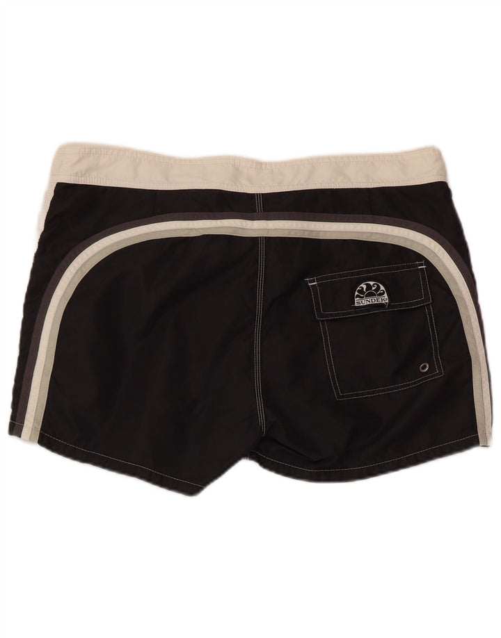 Sundek Herre svømmeshorts Medium Sort Colourblock