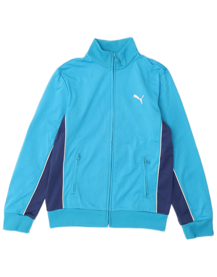 Adidas Træningsdragt Topjakke til drenge 11-12 år Blå Colourblock Polyester
