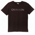 Calvin Klein Herre grafisk T-shirt Top Medium Sort