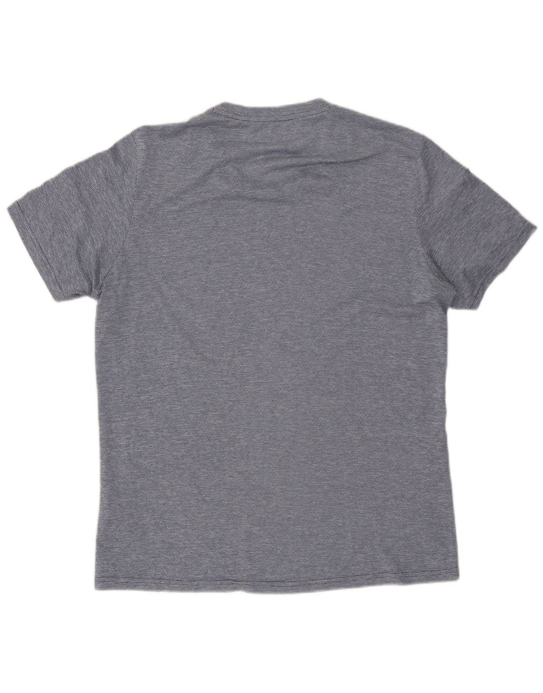 Adidas Herre Aeroready T-Shirt Top Medium Marineblå Stribet Polyester