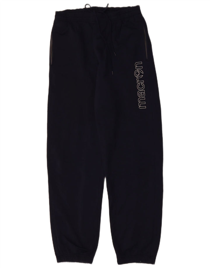 MACRON Herre grafisk træningsdragt Bukser Joggers Medium Navy Blue