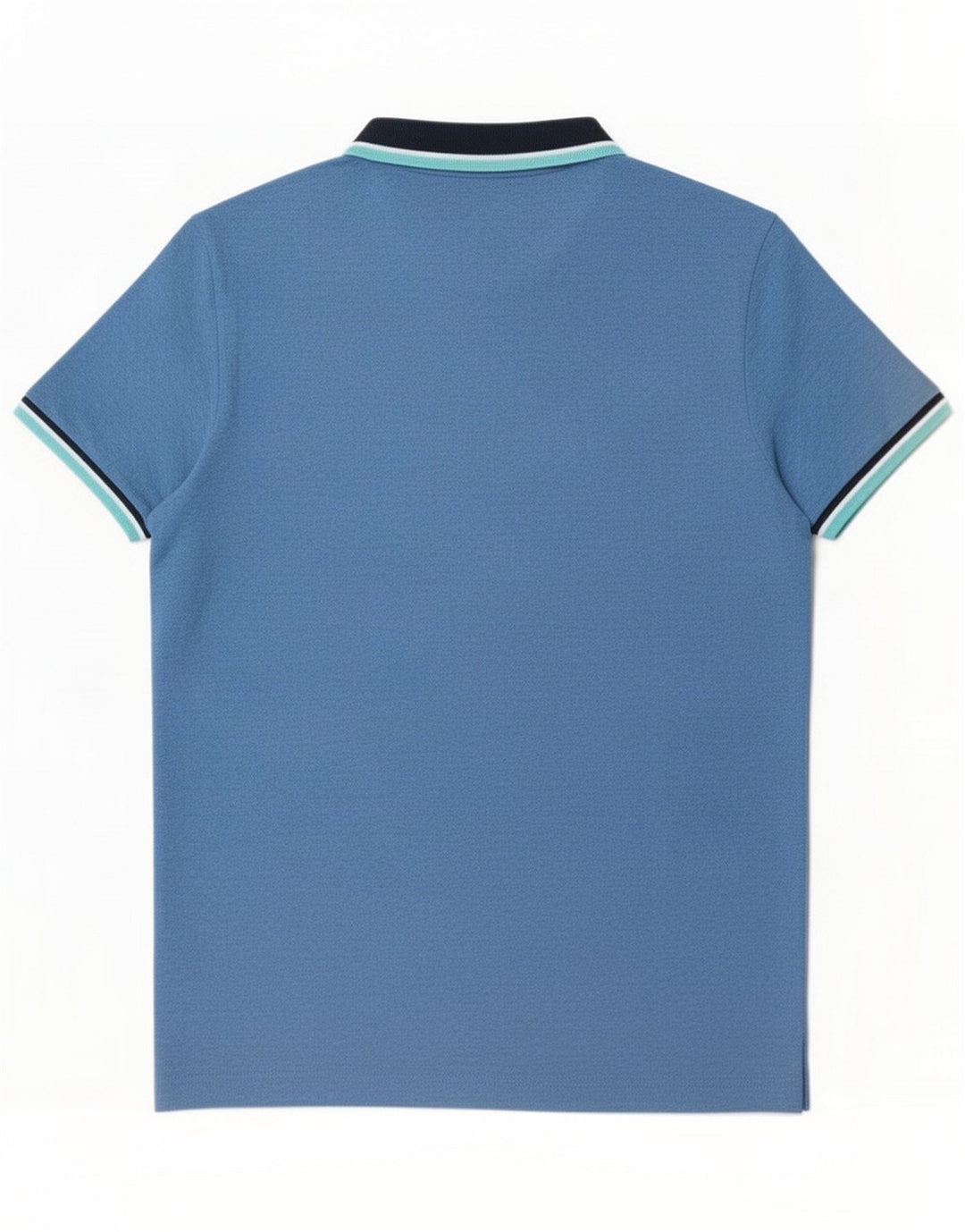 Lotto Herre Polo Shirt Stor Blå Stribet Polyester