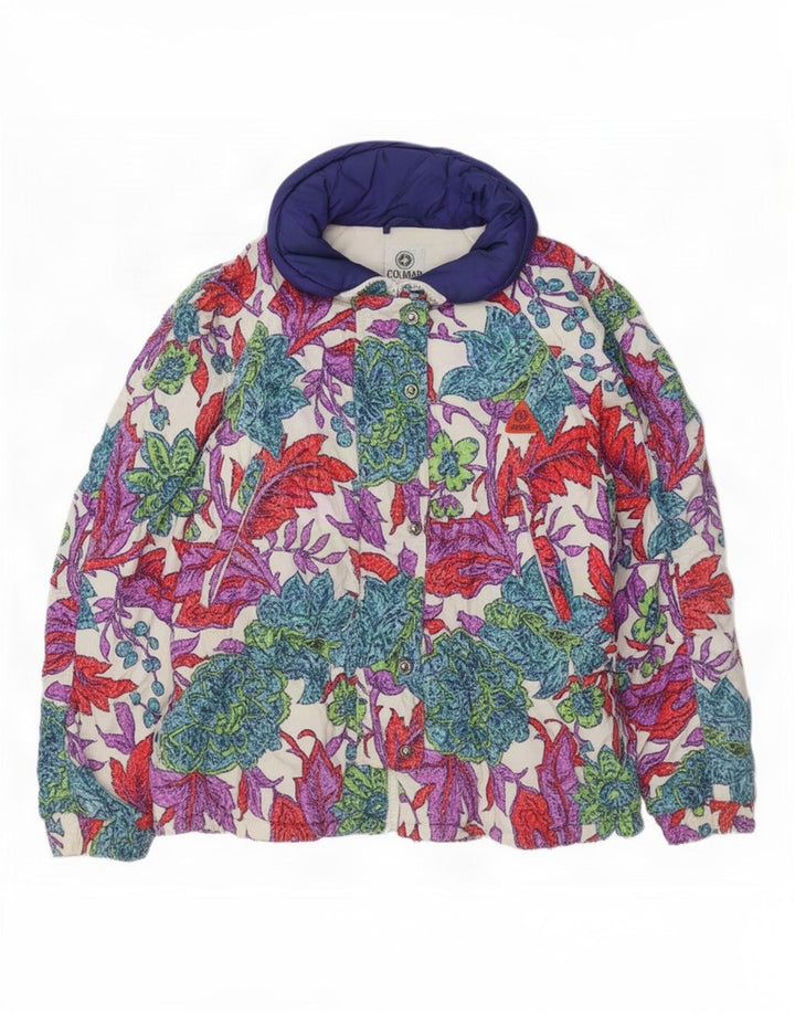 Colmar Dame Windbreaker Jacket IT 44 Medium Multicolored Floral